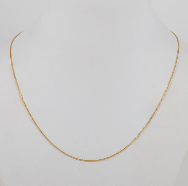 Cadena oro 18k 750