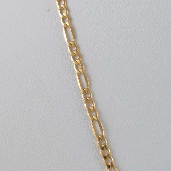 Cadena de oro 18k 750 50cm con colgante