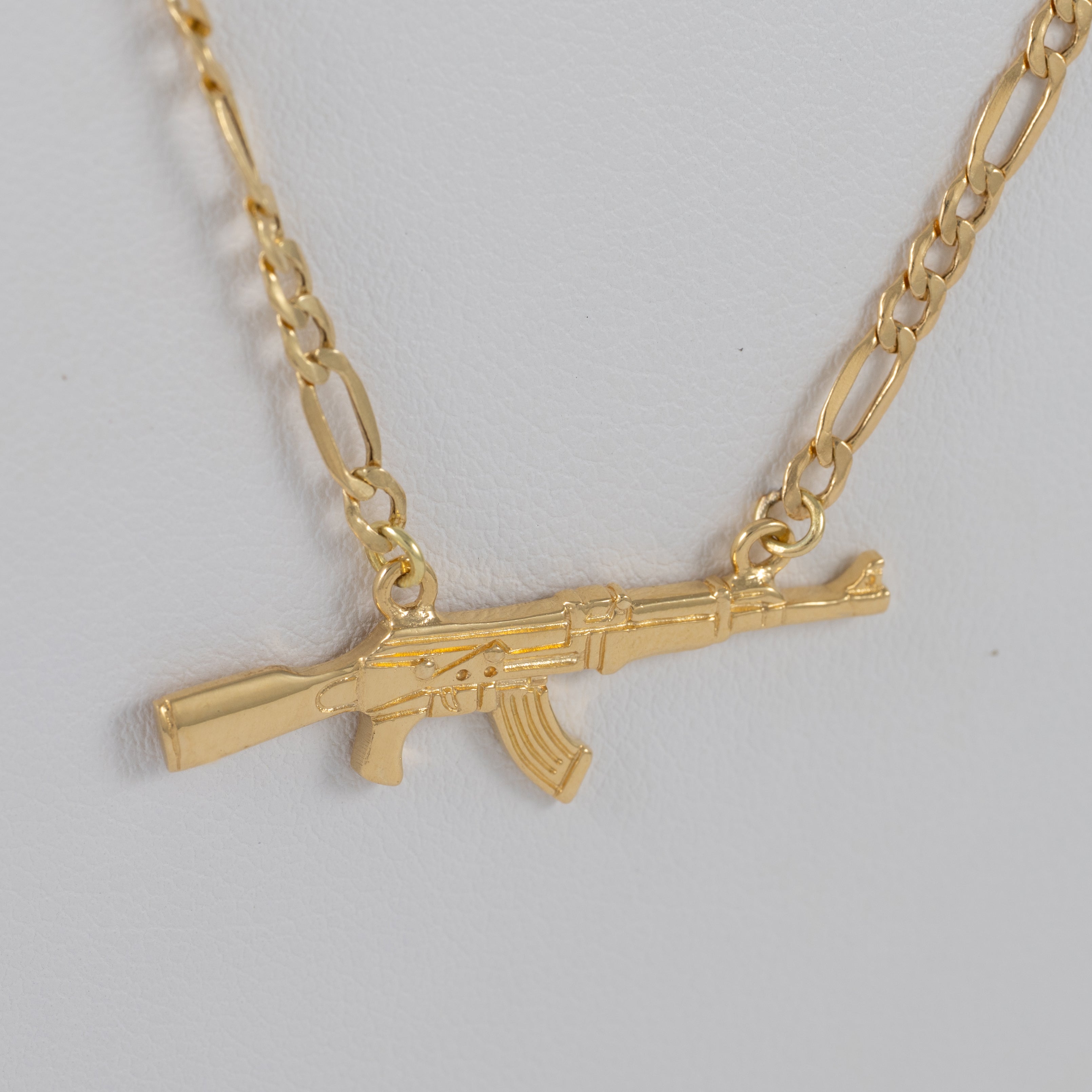 Cadena de oro 18k 750 50cm con colgante