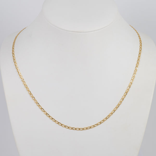 Cadena de oro 18k 750 50cm