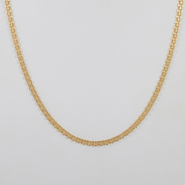 Cadena bismark oro 18k 750 50cm