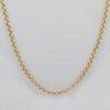 Cadena rolo oro 18k 750 60cm