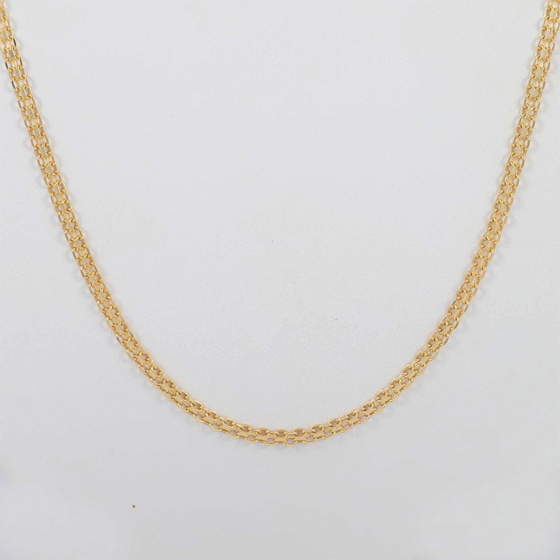 Cadena bismark oro 18k 750 60cm