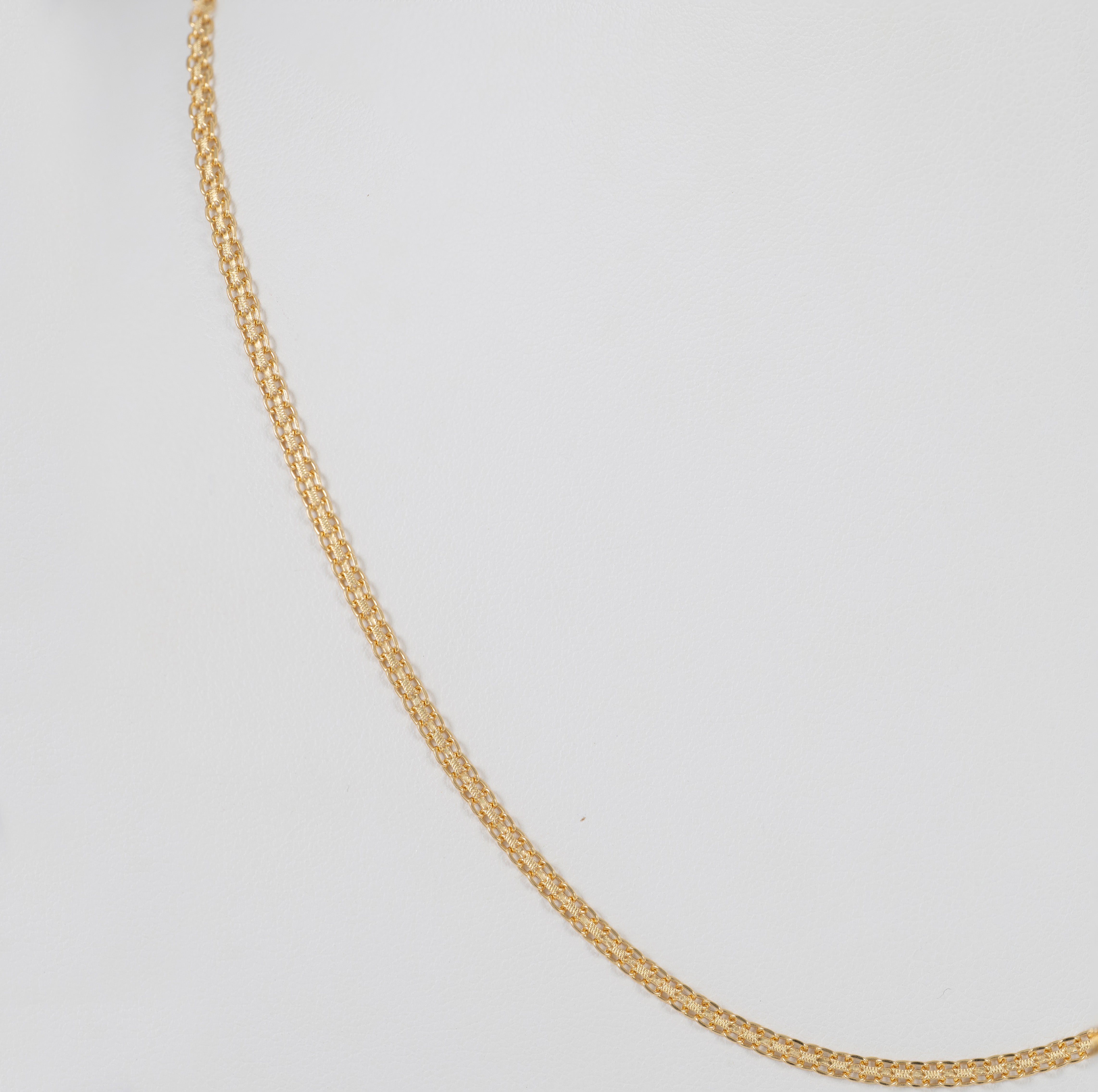Cadena bismark oro 18k 750 50cm