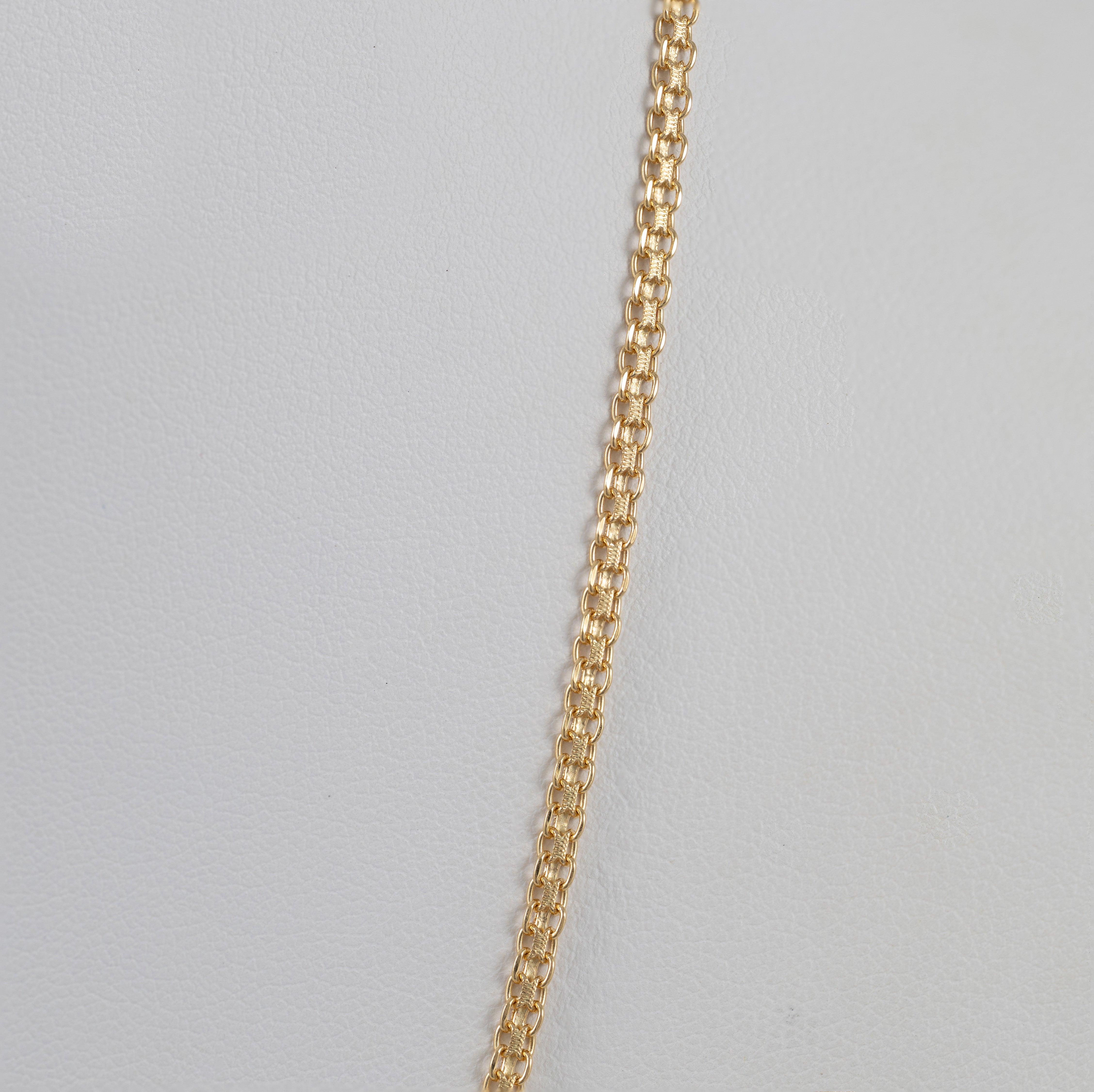 Cadena bismark oro 18k 750 50cm