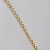 Cadena rolo oro 18k 750 60cm