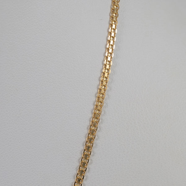 Cadena bismark oro 18k 750 50cm