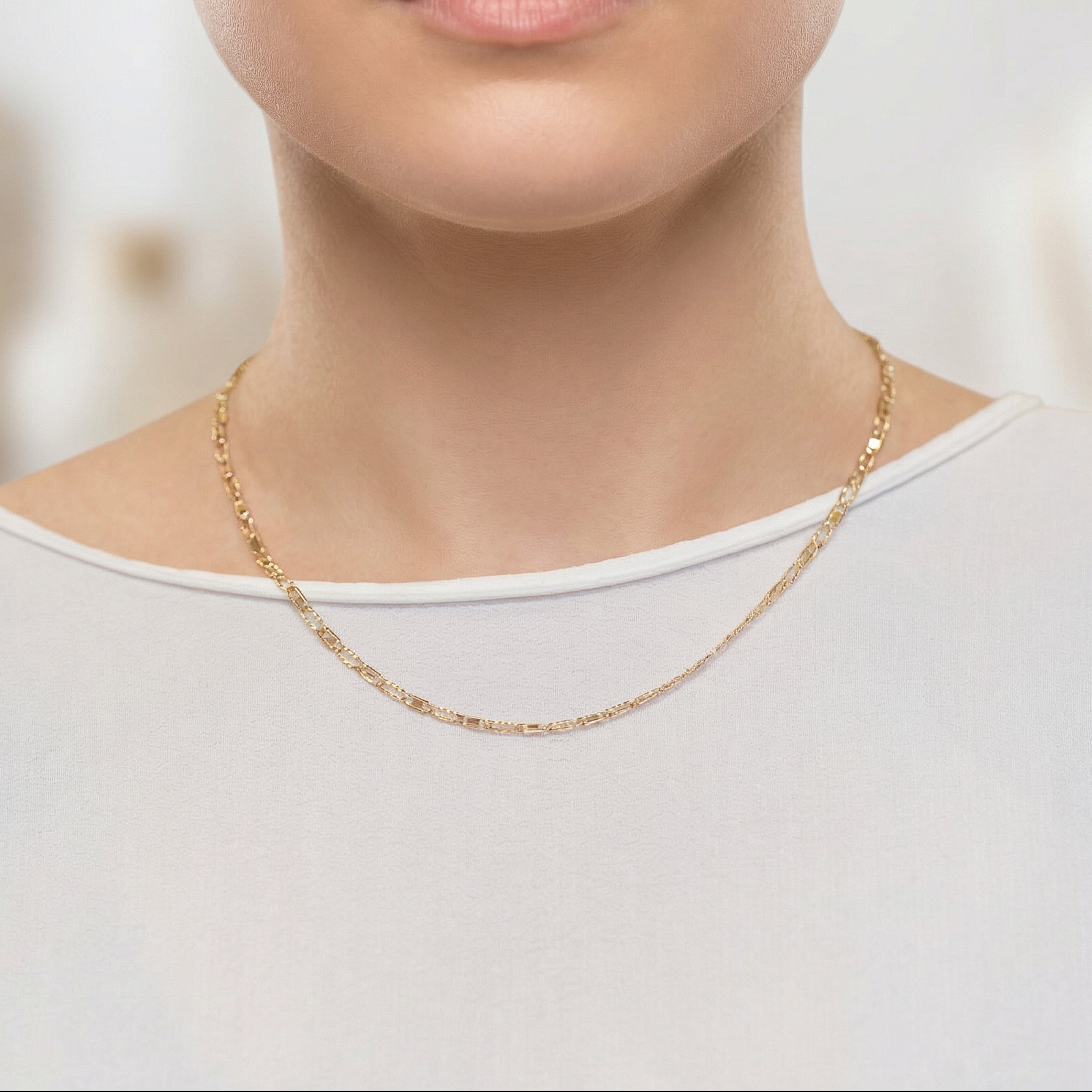 Cadena de oro 18k 750 45cm