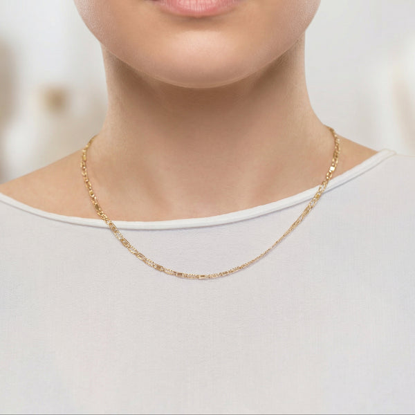 Cadena de oro 18k 750 45cm