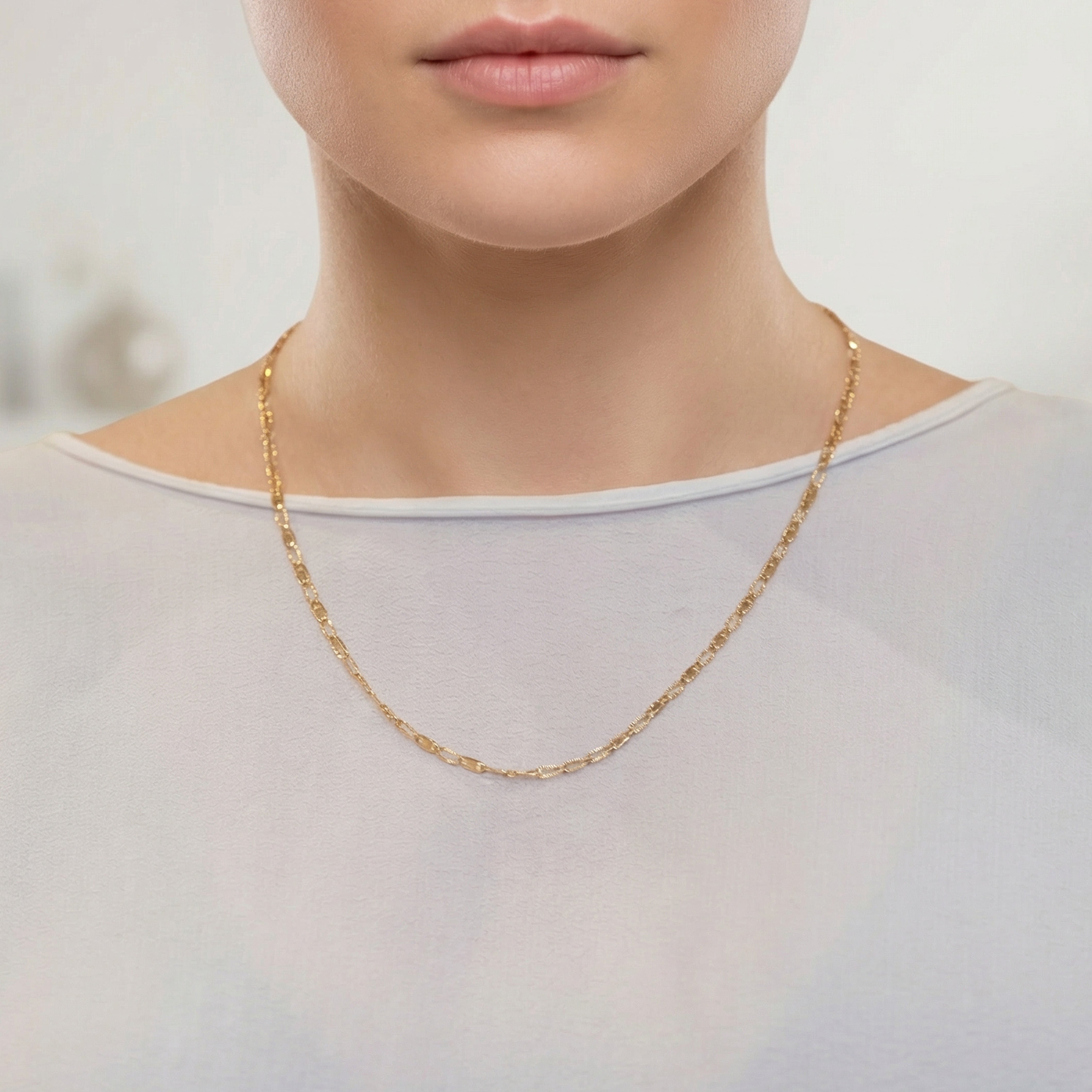 Cadena de oro 18k 750 50cm