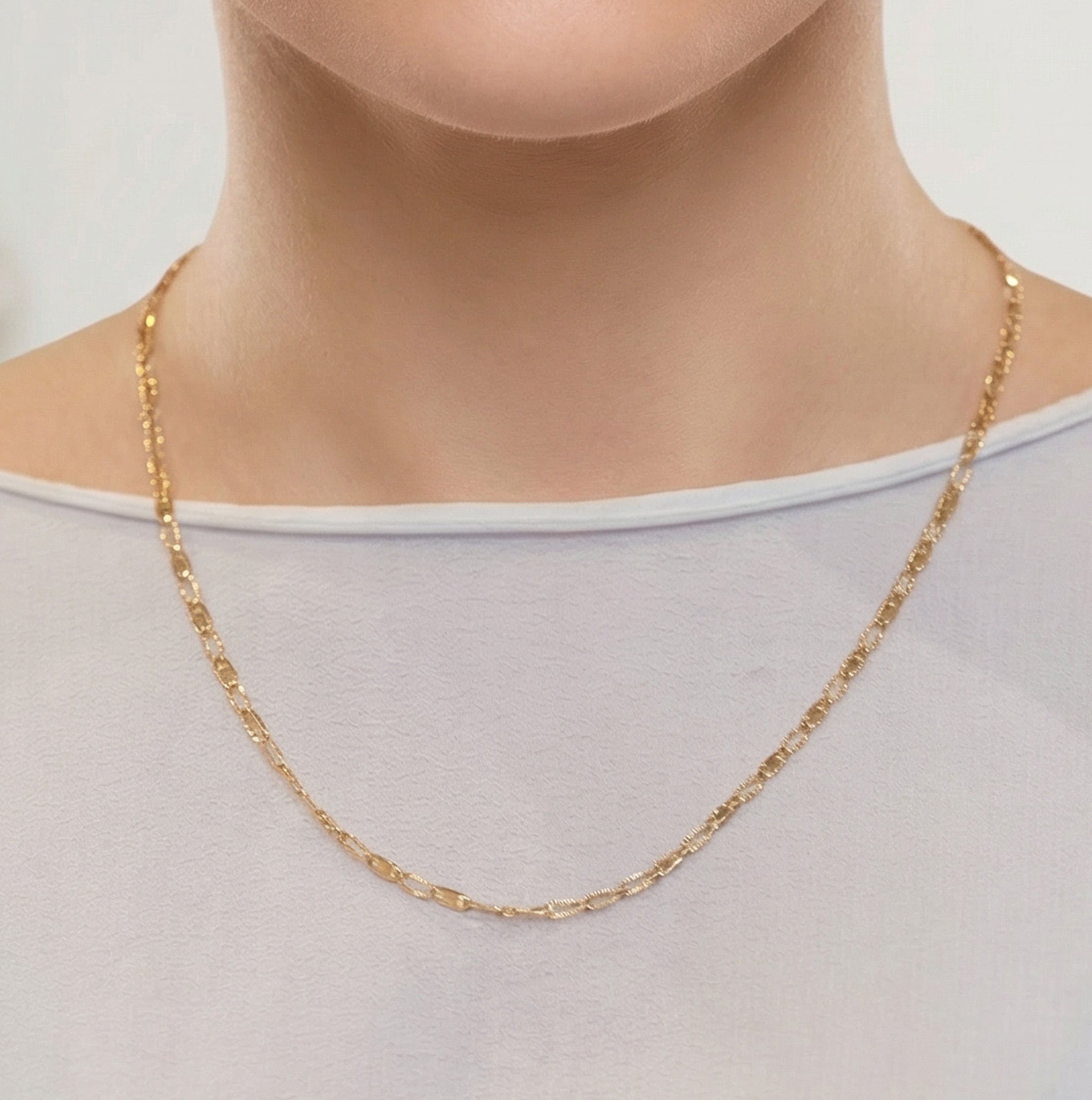 Cadena de oro 18k 750 50cm