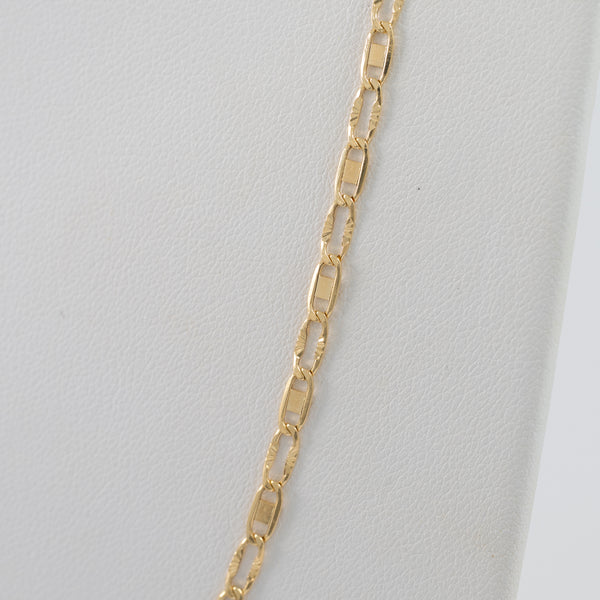 Cadena de oro 18k 750 60cm