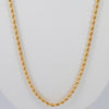Cadena cordón oro amarillo 18k 60cm