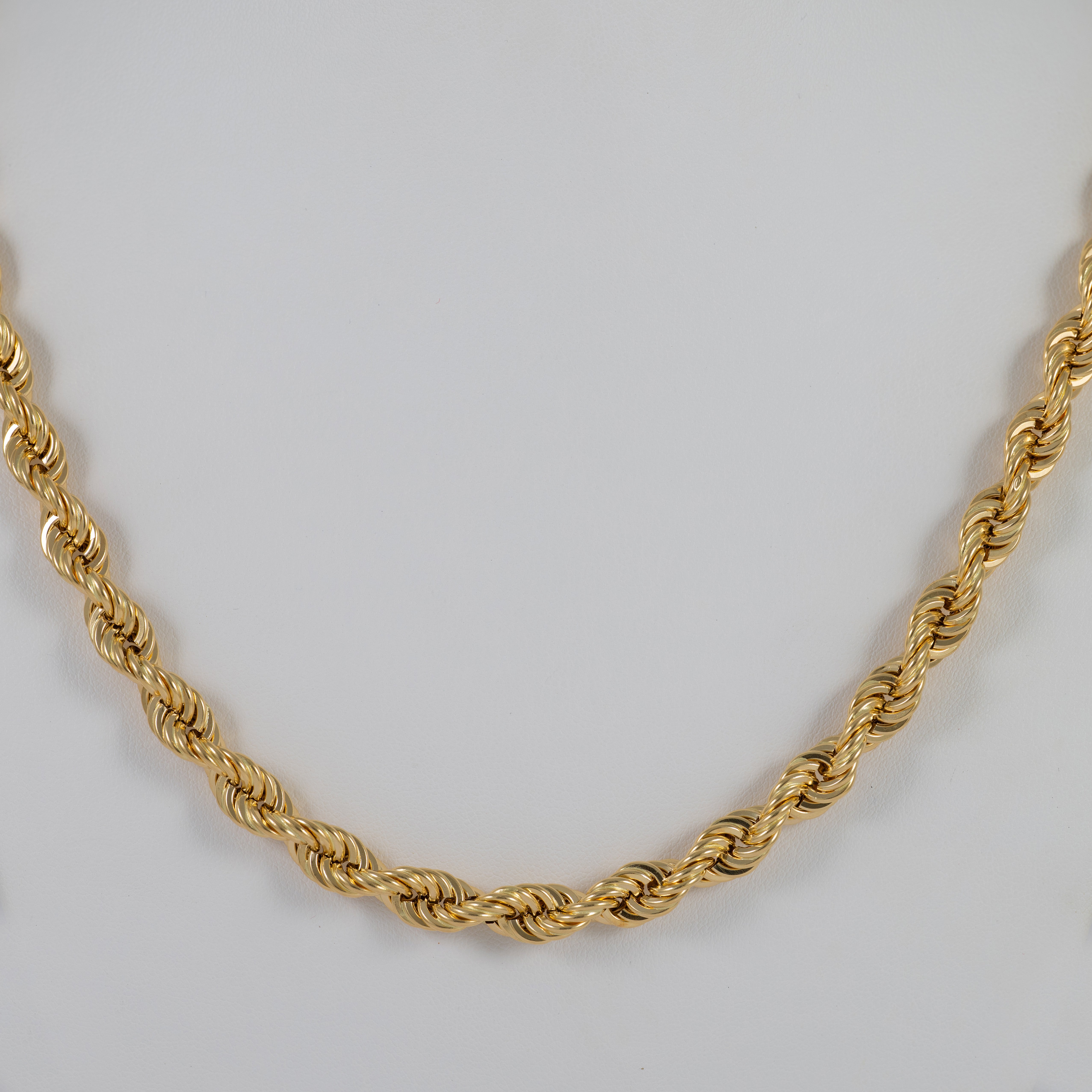 Cadena cordón oro 18k 750 50cm