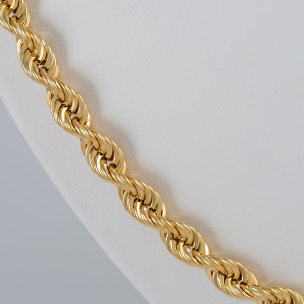 Cadena cordón oro 18k 750 60cm