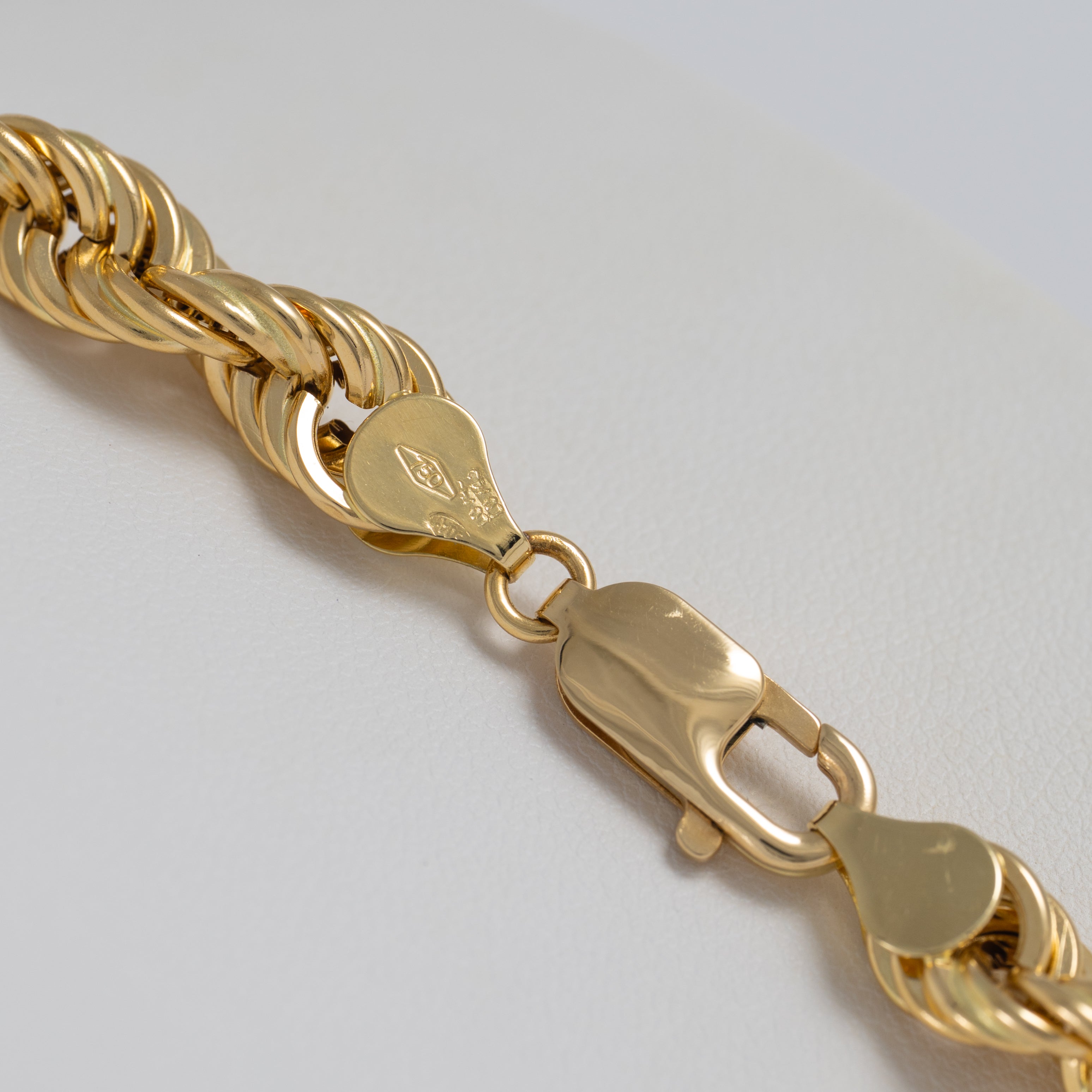 Cadena cordón oro 18k 750 50cm