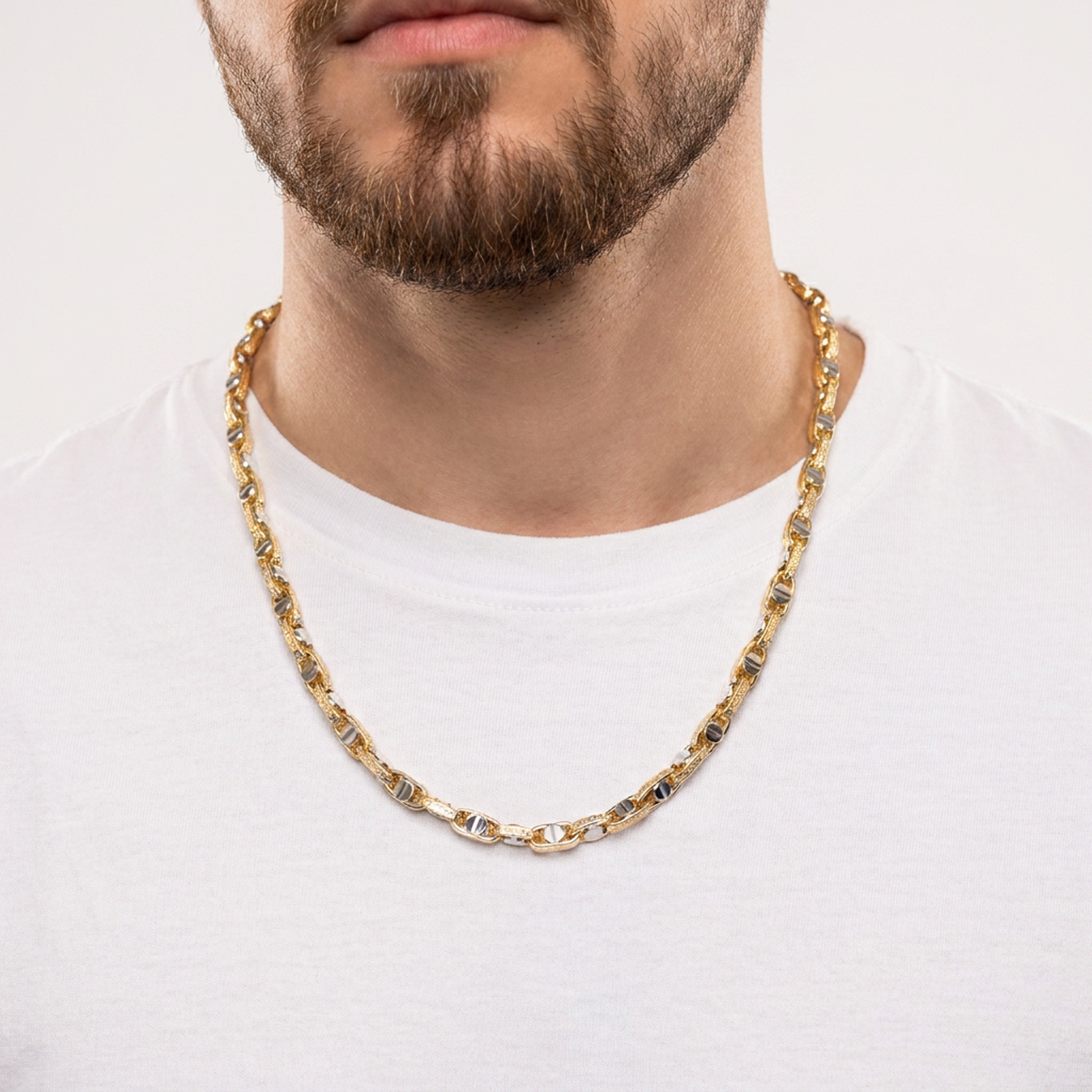 Cadena de oro 18k 750 59cm