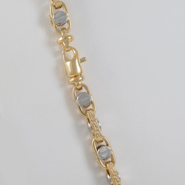 Cadena de oro 18k 750 59cm