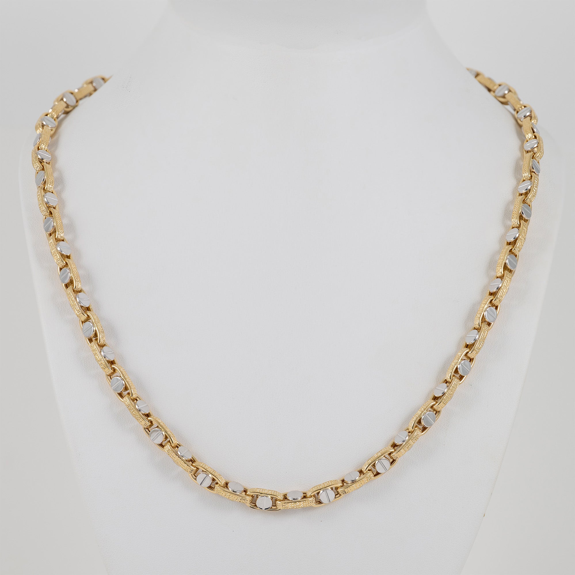 Cadena de oro 18k 750 59cm
