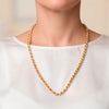 Cadena cordón oro 18k 750 60cm