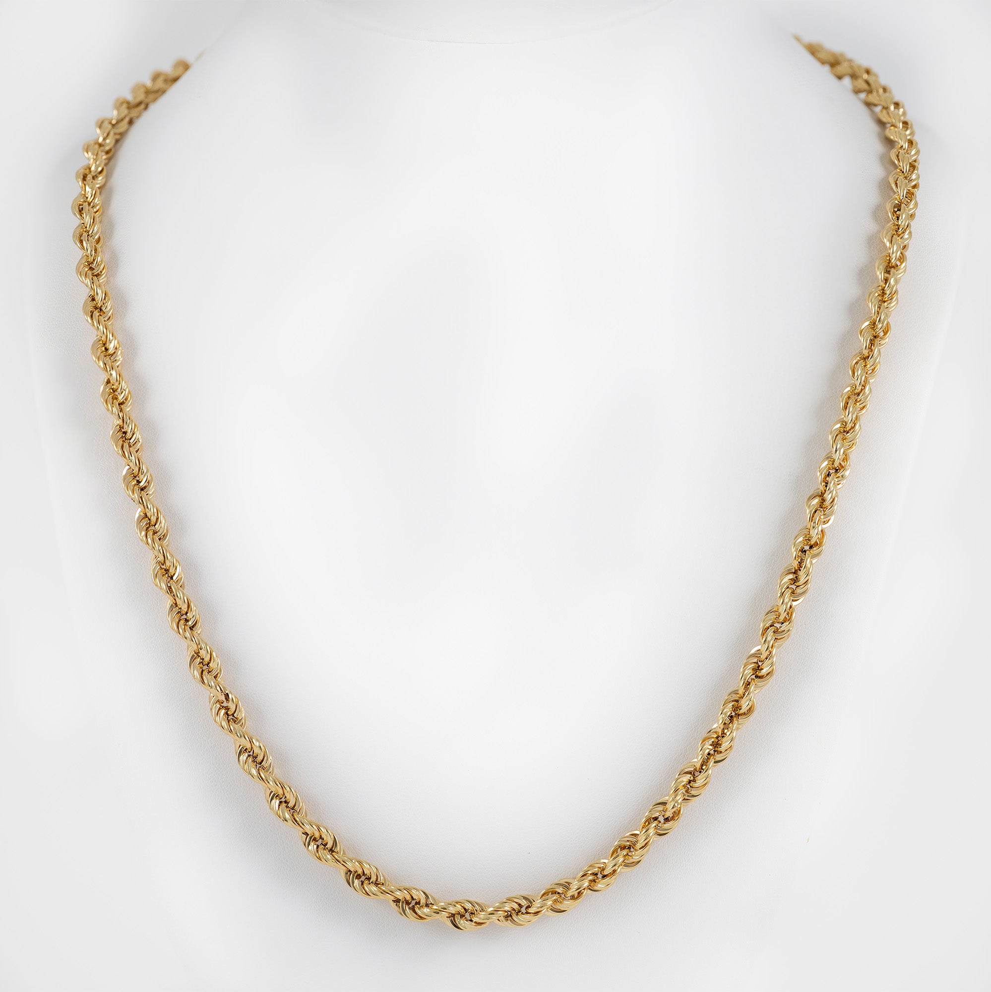 Cadena cordón oro 18k 750 60cm