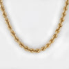 Cadena cordón oro 18k 750 60cm