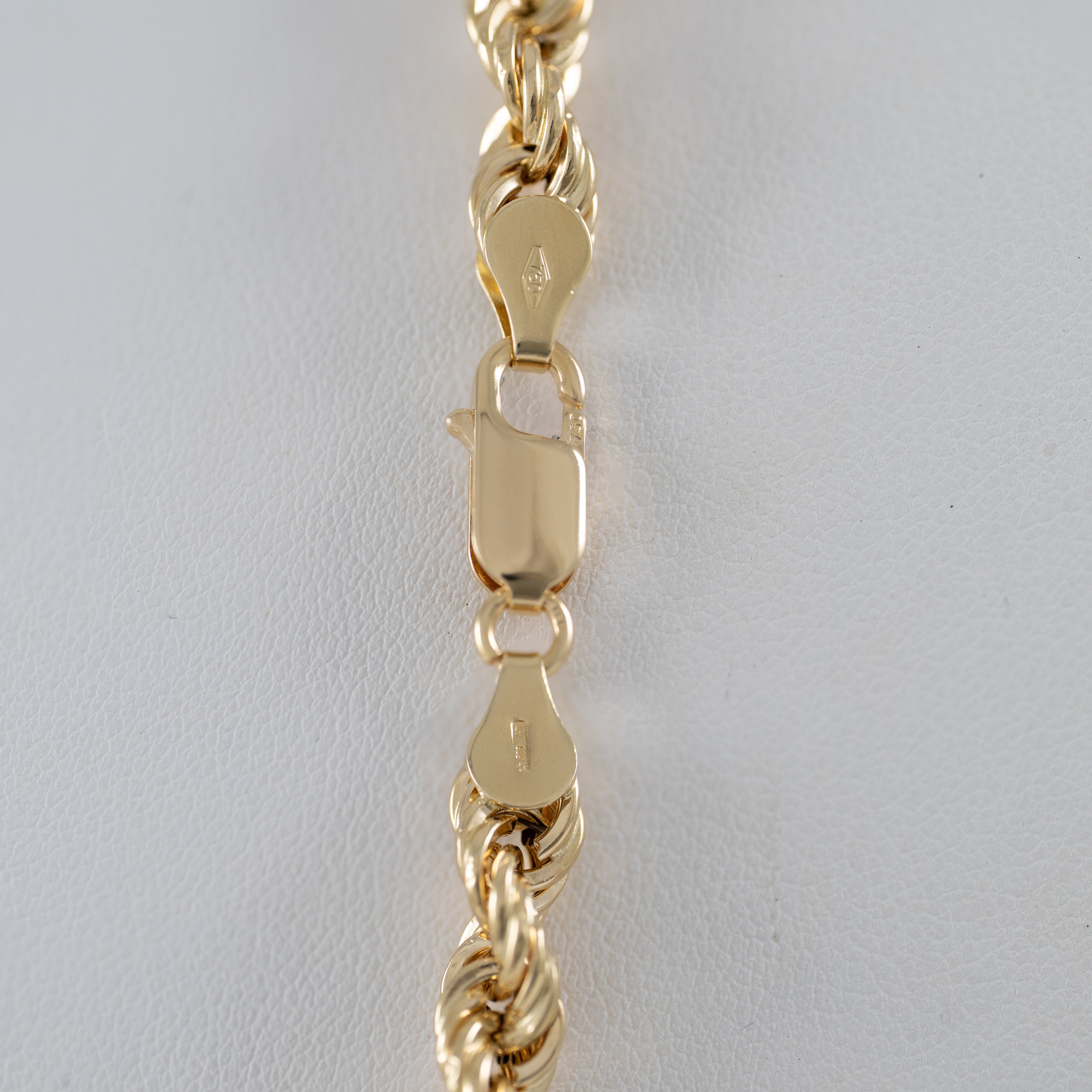 Cadena cordón oro 18k 750 60cm