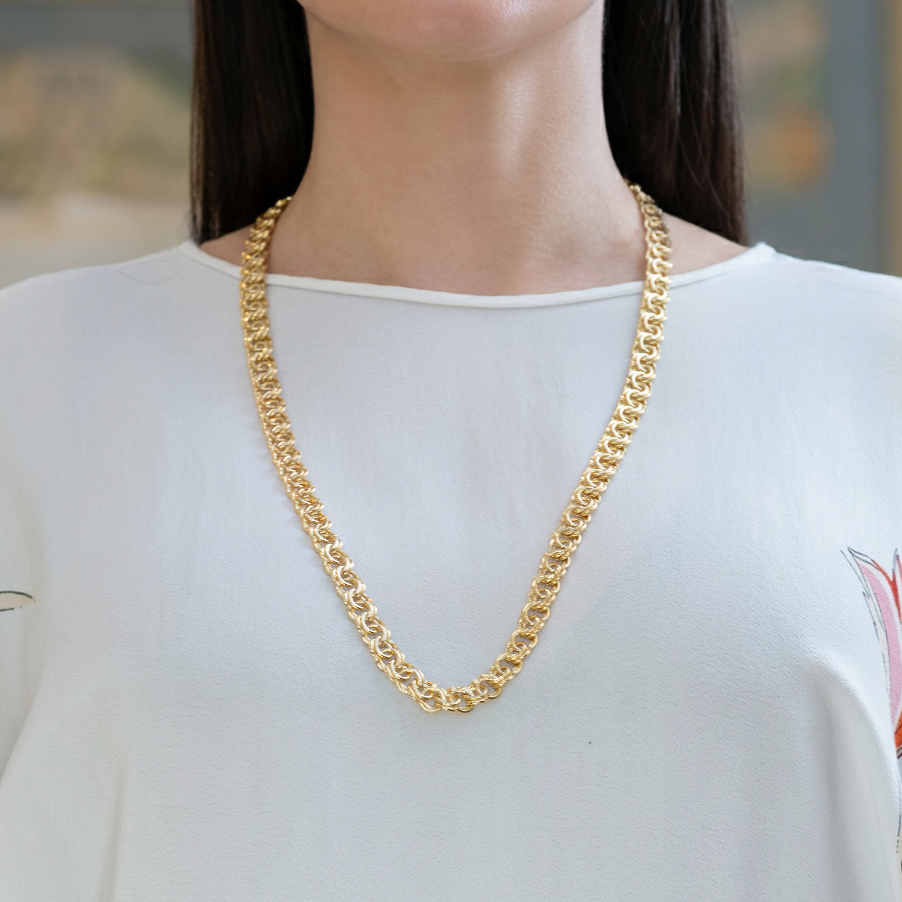 Cadena de oro 18k 750 72cm