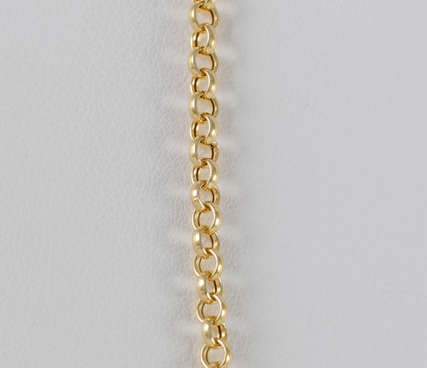 Cadena rolo oro 18k 750 50cm