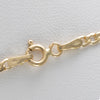 Cadena barbada oro 18k 750 50cm