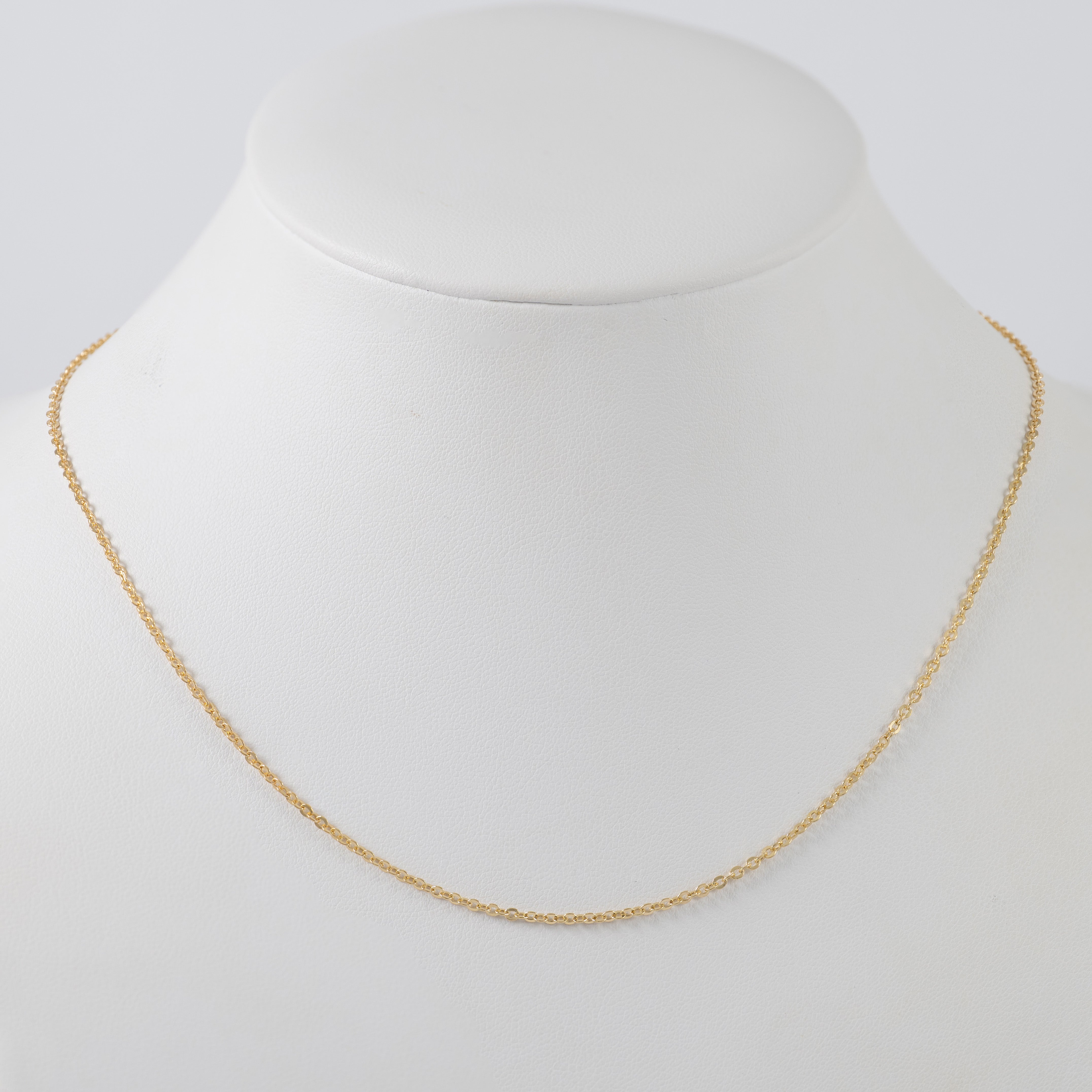 Cadena forzada oro 18k 750 45cm