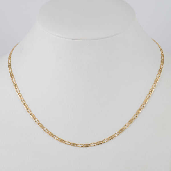 Cadena de oro 18k 750 45cm