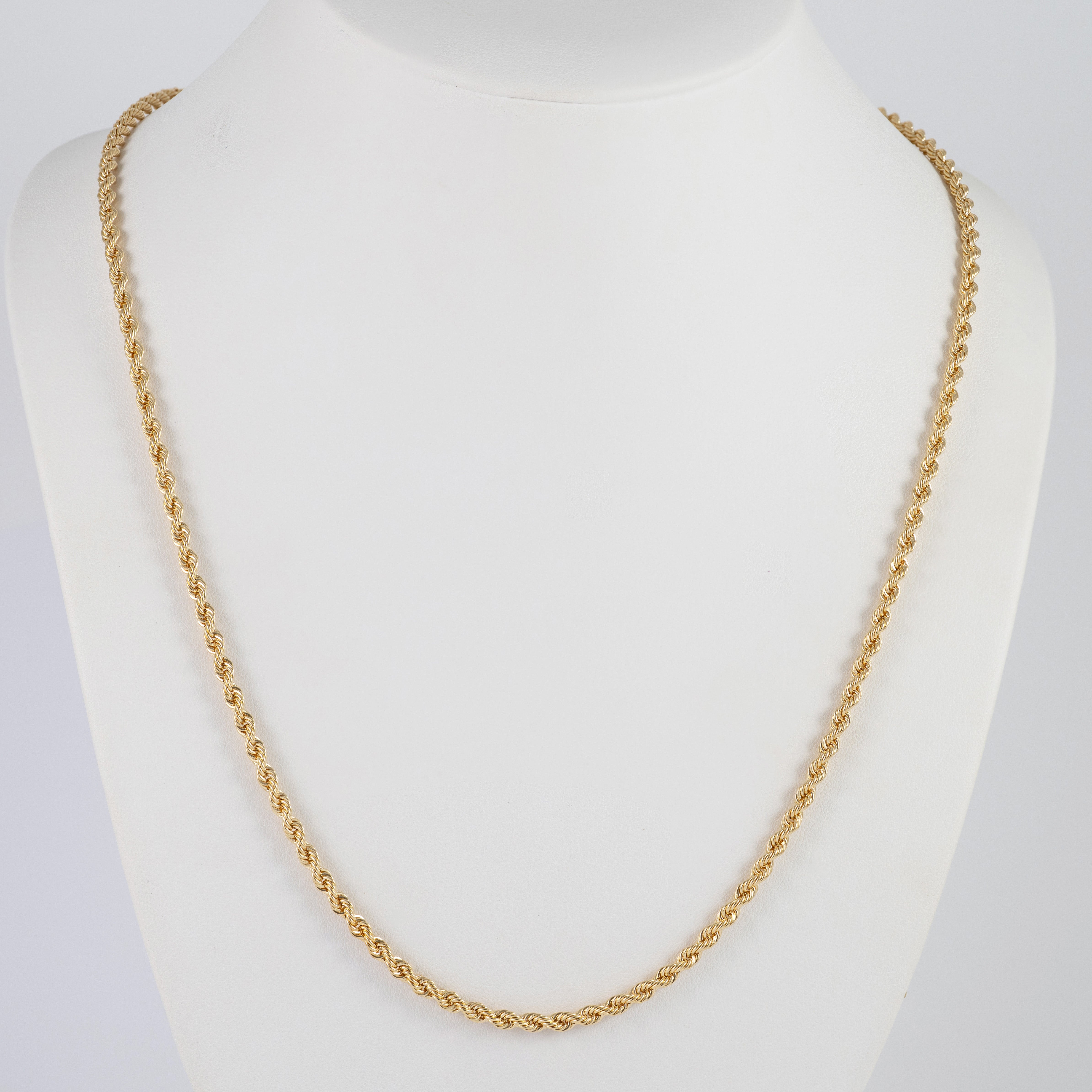 Cadena cordón oro 18k 750 60cm