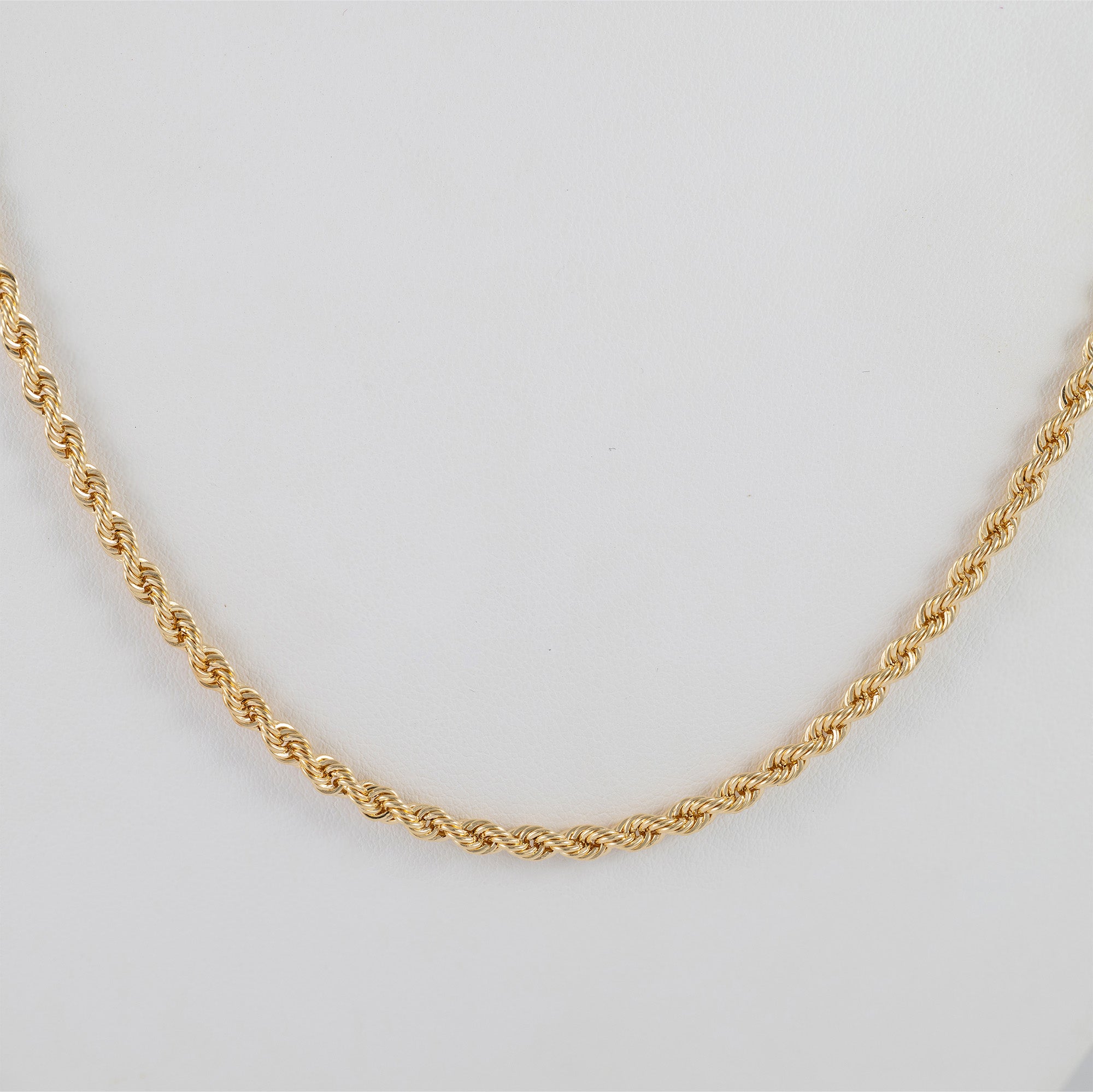 Cadena cordón oro 18k 750 60cm