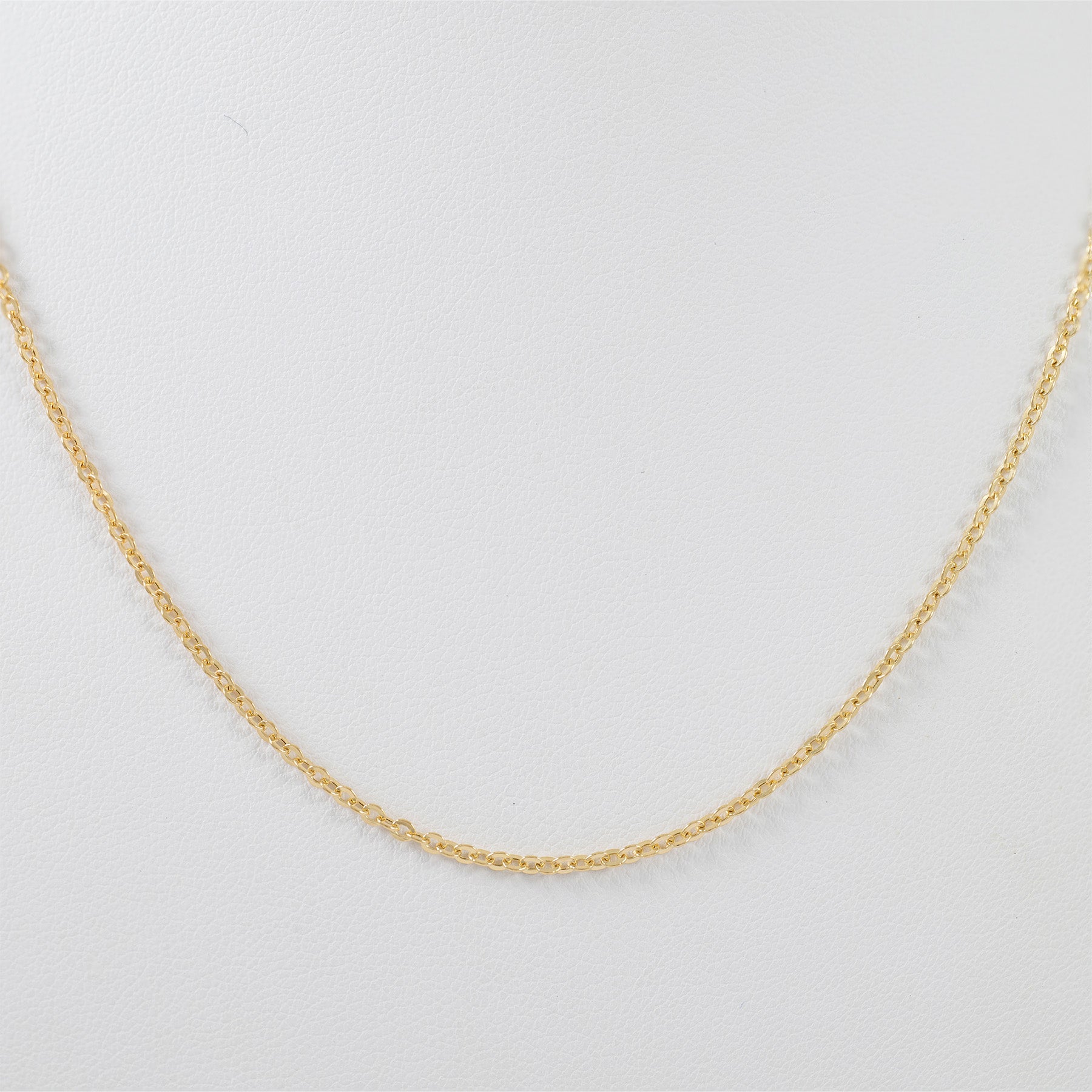 Cadena forzada oro 18k 750 45cm