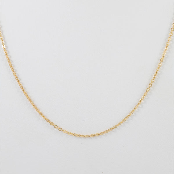 Cadena forzada oro 18k 750 50cm