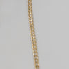 Cadena barbada oro 18k 750 60cm