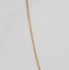Cadena barbada oro 18k 750 50cm