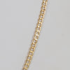 Cadena barbada oro 18k 750 50cm