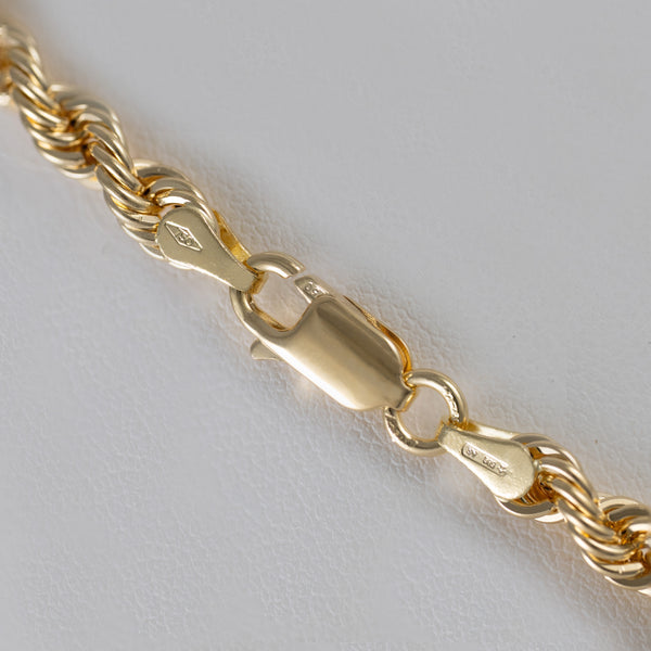 Cadena cordón oro 18k 750 50cm