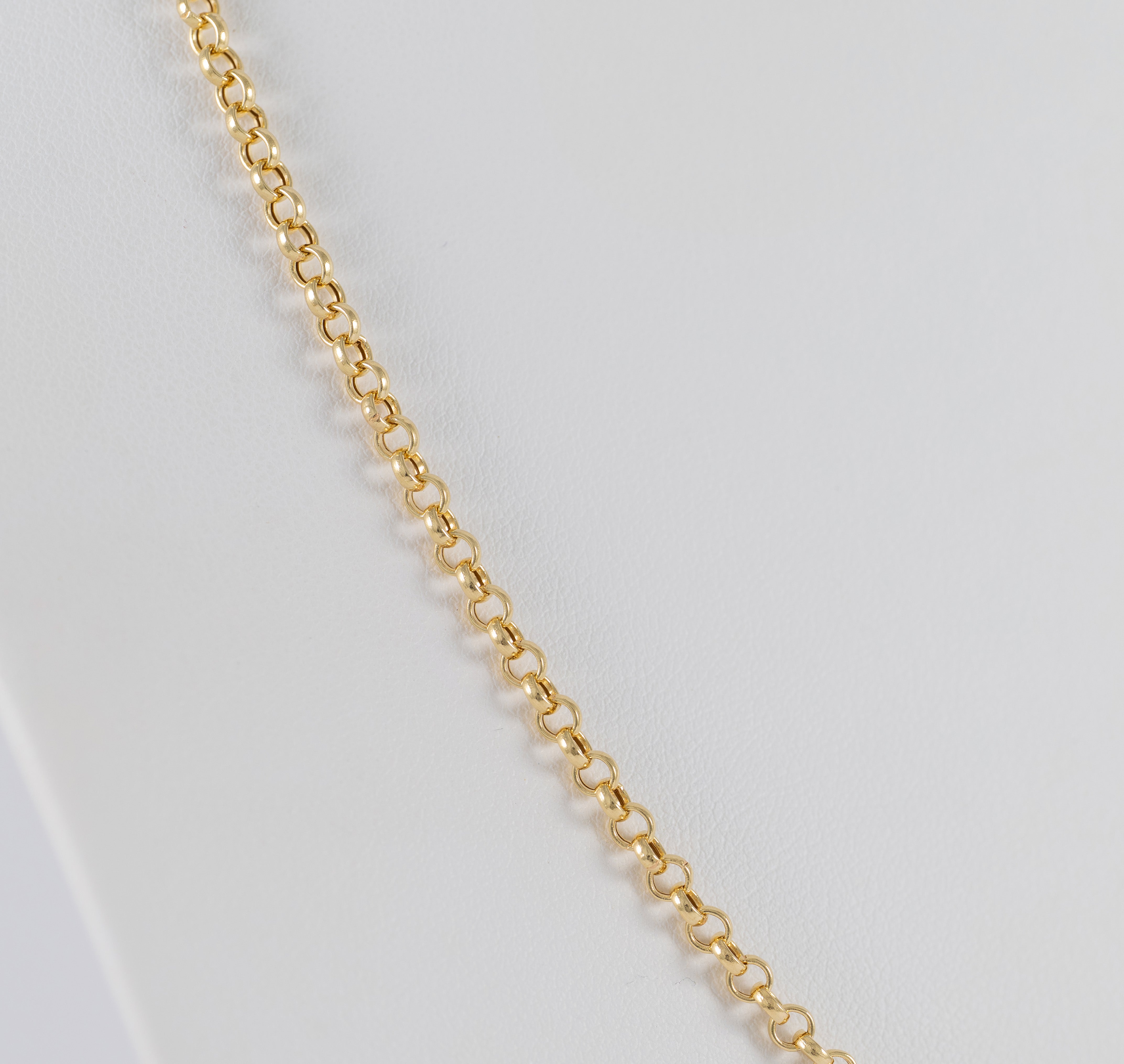 Cadena rolo oro 18k 750 50cm