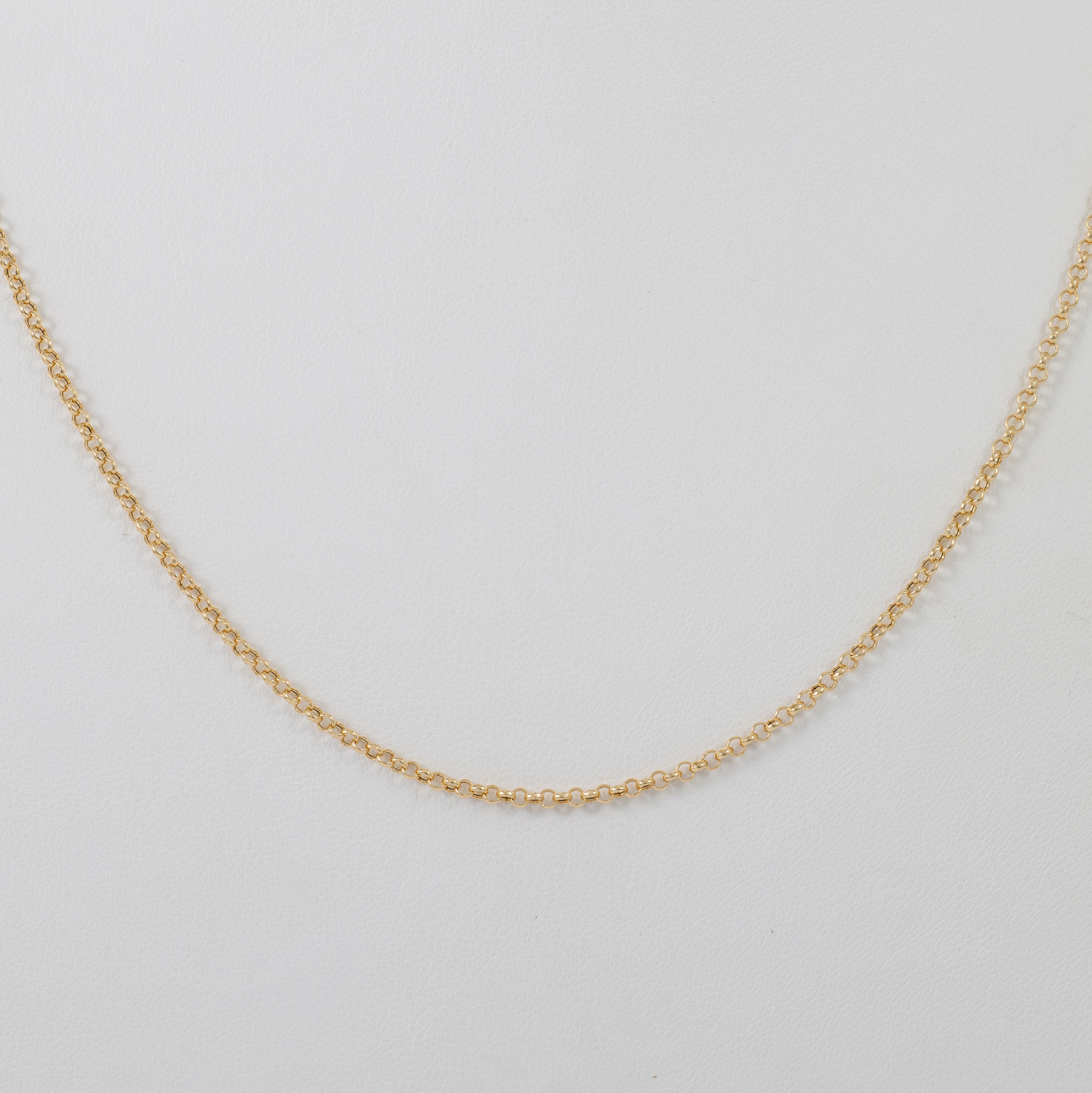 Cadena rolo oro 18k 750 50cm