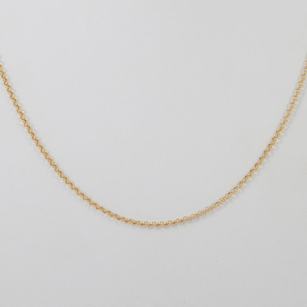 Cadena rolo oro 18k 750 50cm