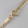 Cadena barbada oro 18k 750 50cm