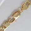 Cadena barbada de oro 18k 750 60cm