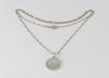 Colgante Tous medalla de plata Straight con cadena de plata 925
