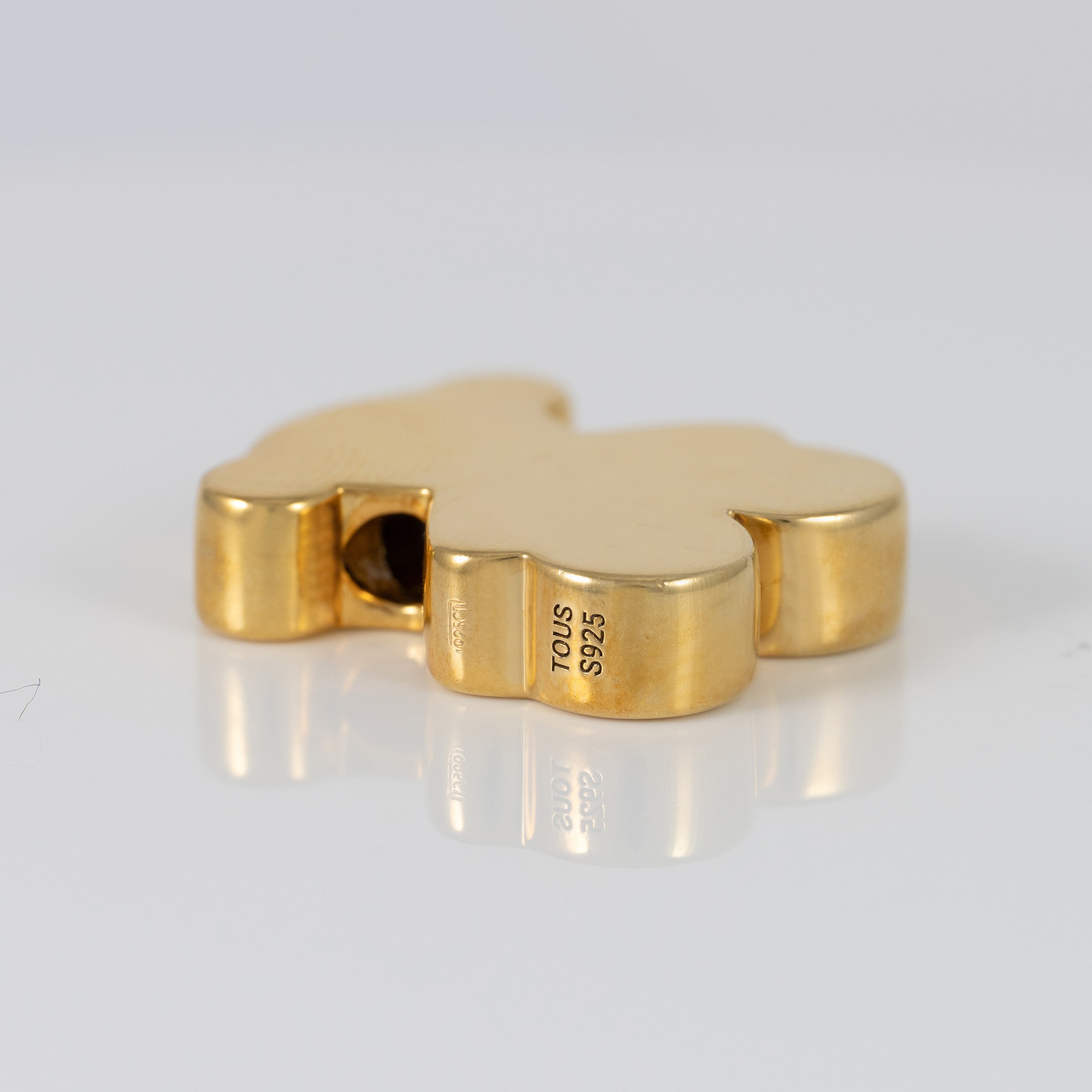 Colgante Tous de Plata Vermeil oso mediano 1950