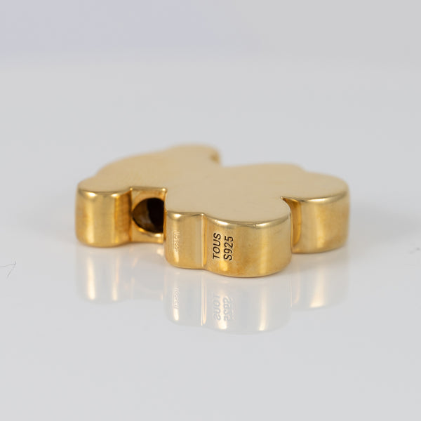 Colgante Tous de Plata Vermeil oso mediano 1950