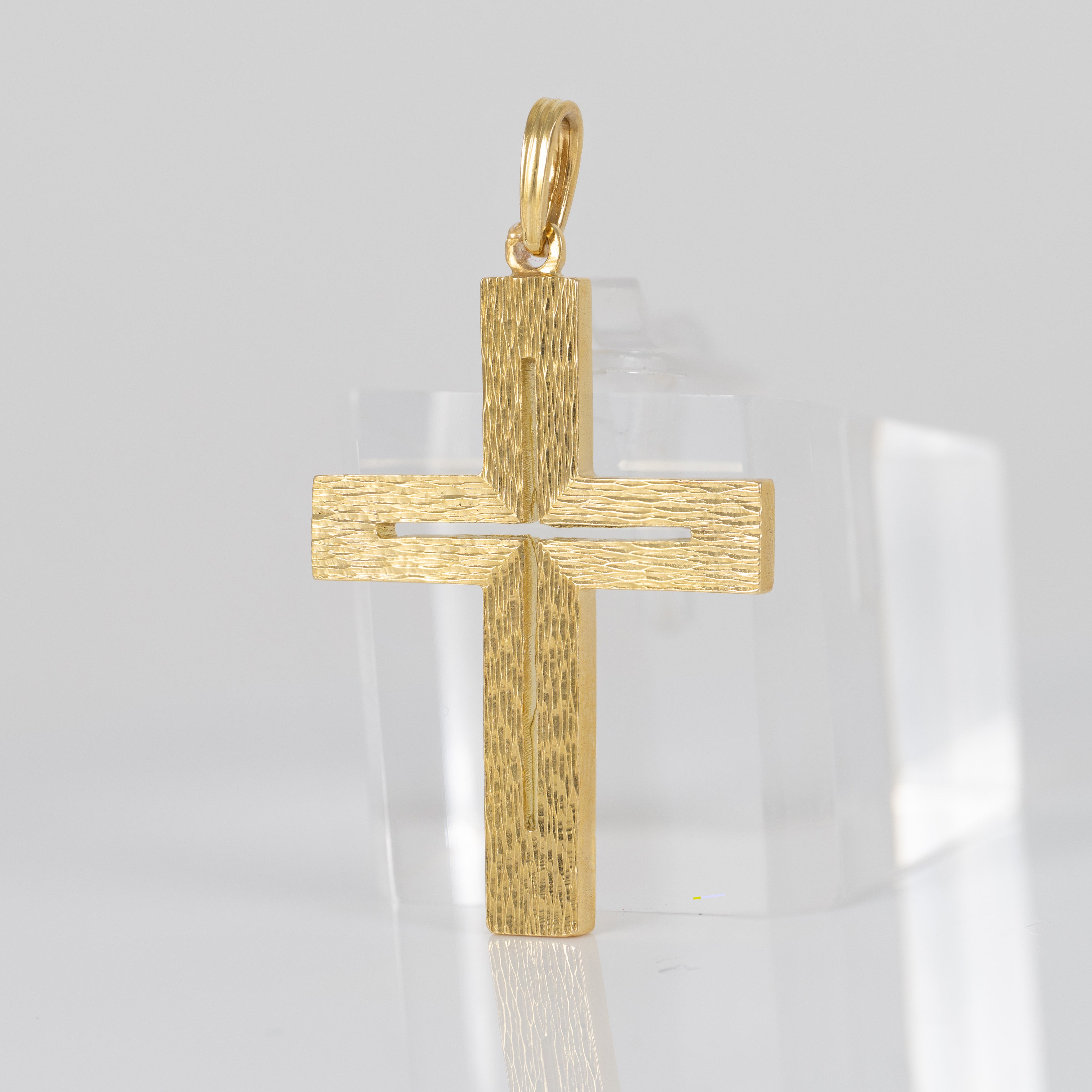 Colgante Cruz oro 18k 750