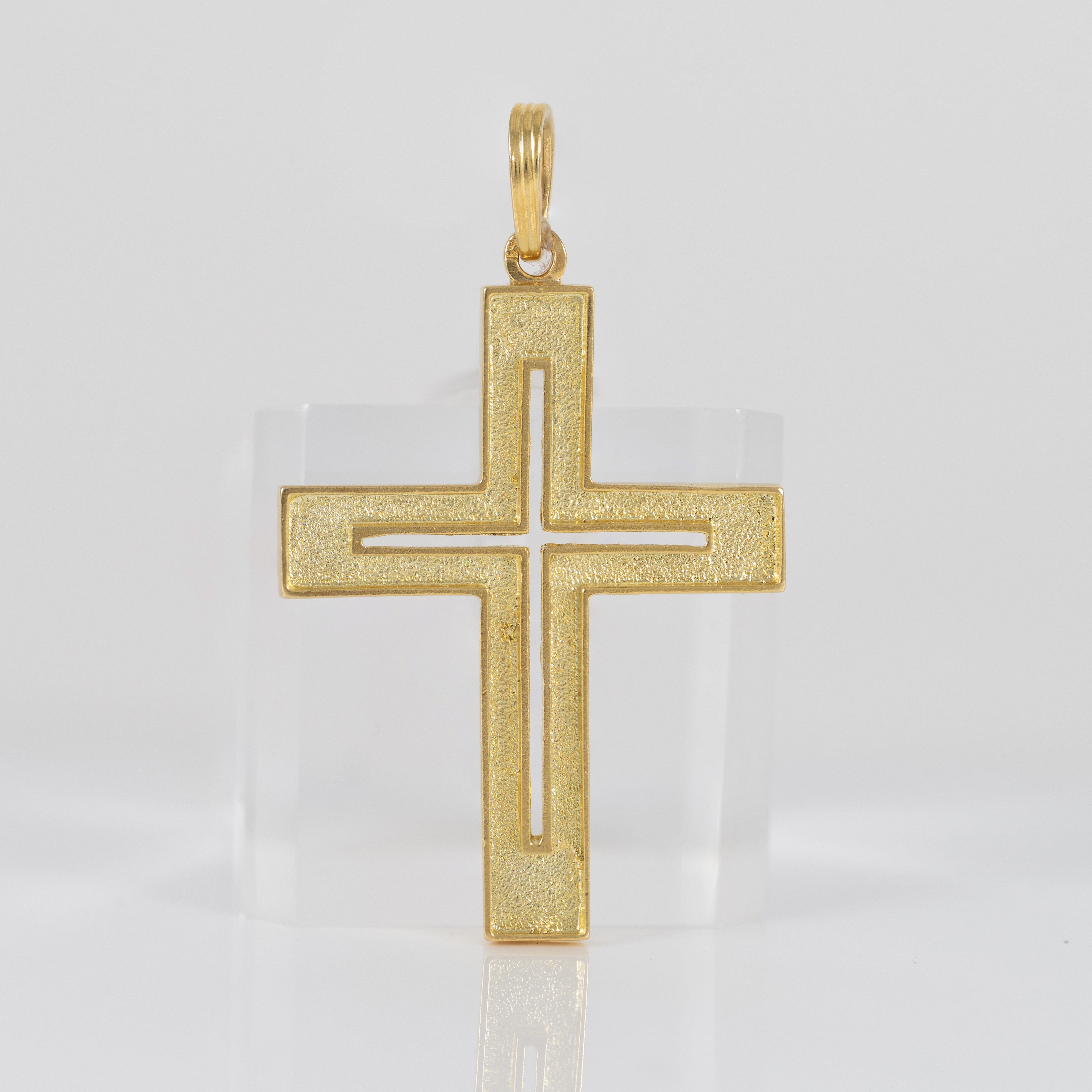 Colgante Cruz oro 18k 750